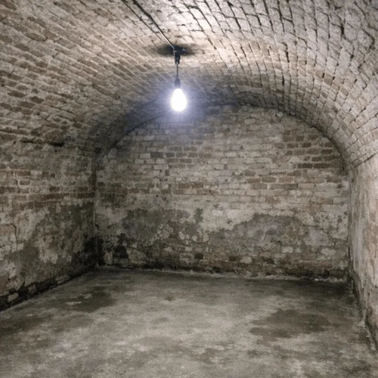 Besenreiner Gewölbekeller ohne Spinnweben